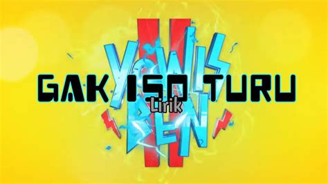 YOWIS BEN Gak Iso Turu Cover Sanca Records Lirik Lagu YouTube