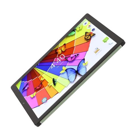 RHO Tablette IPS HD Tablette 10 Pouces Octa Core 6 Go De RAM 256 Go De