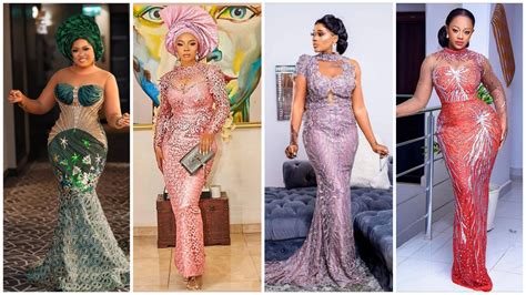 Elegant And Classy Lace Styles For Outstanding Looks Stylish Naija