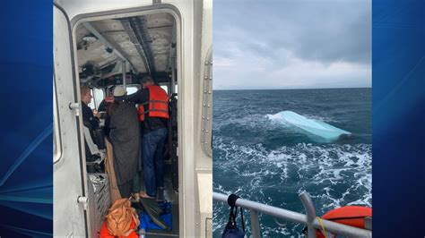 Us Coast Guard Rescues 4 People From Overturned Boat Near Sarasota Wfla