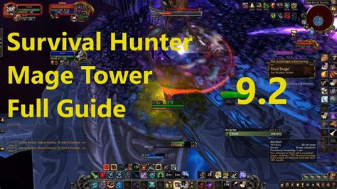 Survival Hunter Mage Tower Challenge Full Guide Archmage Xylem Closing The Eye Wow Shadowlands