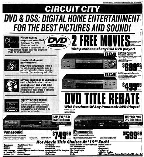 Jacob Davison On Twitter RT RetroNewsNow In March 1997 DVD Players