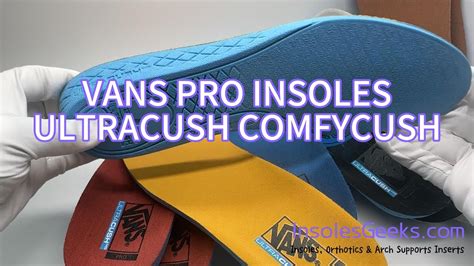 Vans PRO Ultracush Comfycush Insoles Replacement YouTube