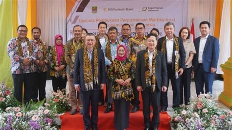 Bank Kb Bukopin Bangun Perpustakaan Multikultural Di Bekasi Sebagai