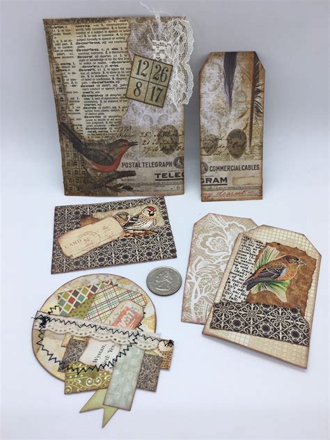 Free Printable Junk Journal Ephemera They Were Made From Scanned