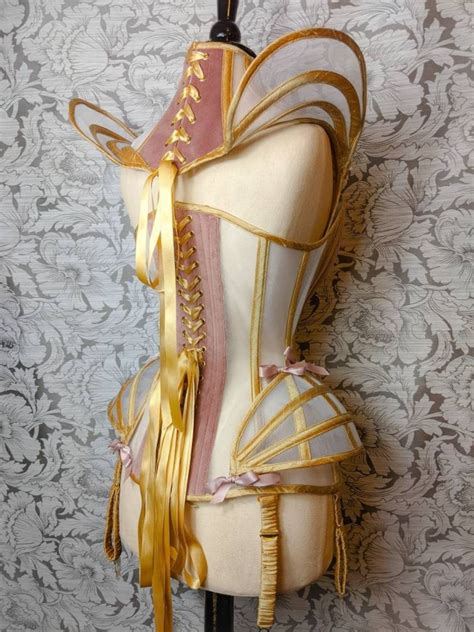 Bespoke Rococo Space Babe Overbust Corset And Posture Collar Etsy Artofit