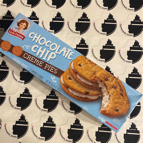 Little Debbie Chocolate Chip Creme Pie 302g Raresnackstoronto