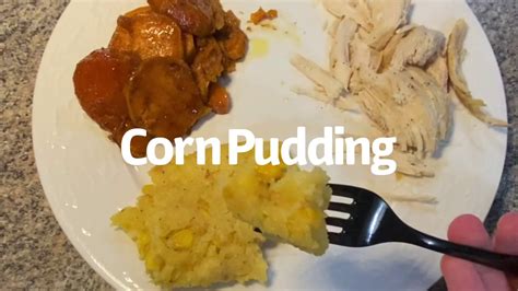 Corn Pudding Recipe Youtube