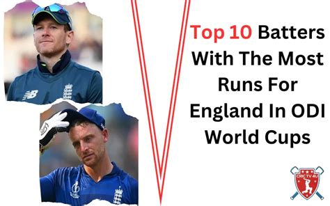 Top 10 Batters With The Most Runs For England In Odi World Cups Crictv4u