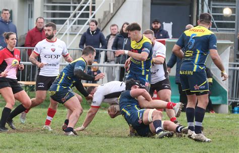 En Images Rugby Revivez La Victoire Dannonay Face Tricastin En