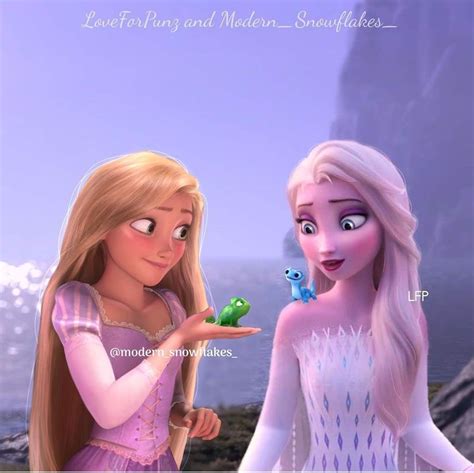 Rapunzel And Elsa Wallpapers Wallpaper Cave