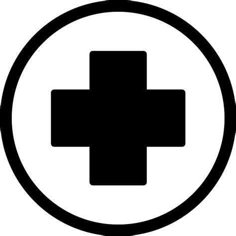 Balck First Aid Symbol