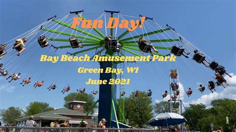 Bay Beach Amusement Park Green Bay Wi Youtube