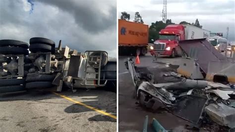 Accidente En La Autopista México Puebla Deja Un Muerto Y Varios Heridos