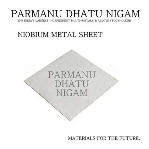 Niobium Plate Niobium Sheets Manufacturers Suppliers In India