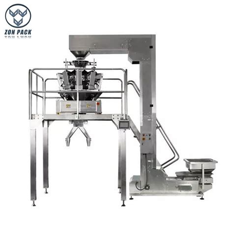 China ZH BR Semi Automatic Packing System With Multi Head Weigher