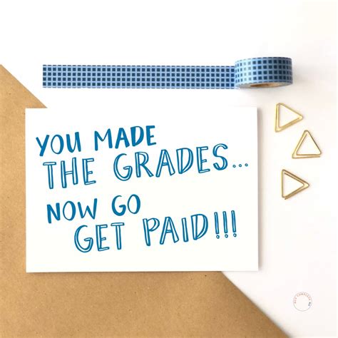 Graduation Card Funny Graduation Card Funny Grad Card College - Etsy