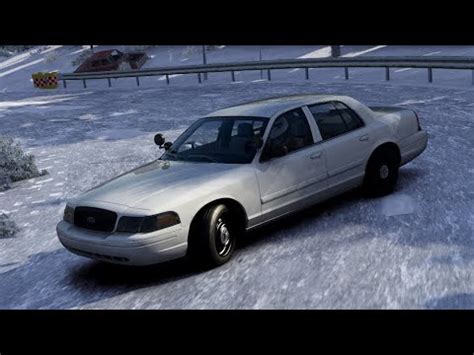 Assetto Corsa Ford Crown Vic Ex Police At Drift Playground Winter Youtube