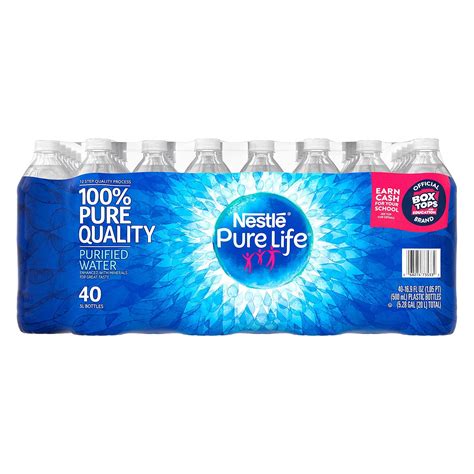 Buy Nestle Pure Life Purified Water Ounce Bottles Pack Online