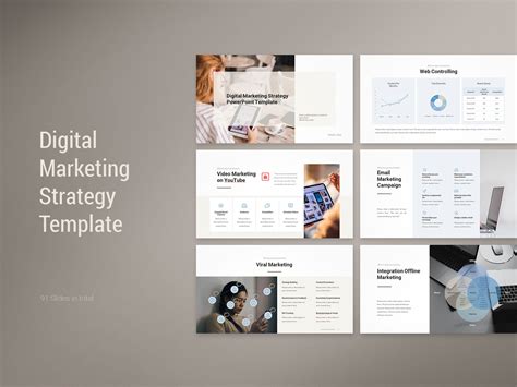 Digital Marketing Strategy Template - Etsy