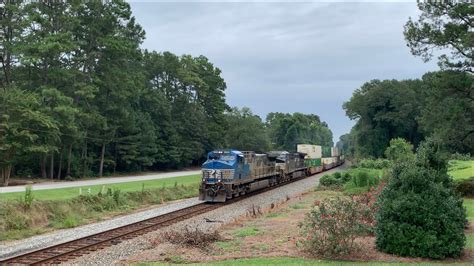 Ns Leads Ns A With Mid Train Dpu S Thru Duluth Ga