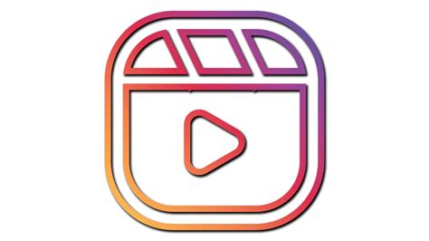 Stroke Only Instagram Reel Logo Png Free Download Veeforu