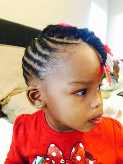 Jayda 5 Days From 2 Years Old Natural Braids Little Girl Hairstyles