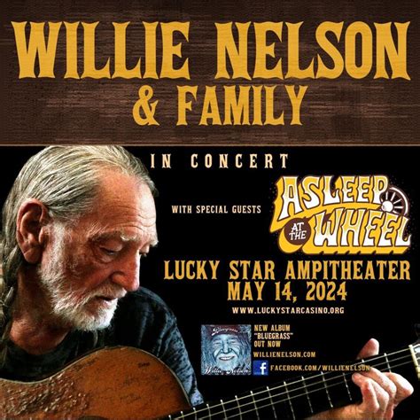 Willie Nelson Concerts & Live Tour Dates: 2024-2025 Tickets | Bandsintown