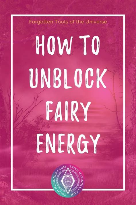 How To Unblock Fairy Energy For Easier Manifesting Trish Mckinnley