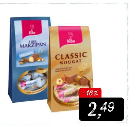 Viba Classic Nougat Oder Edel Marzipan Angebot Bei Konsum Prospekte De