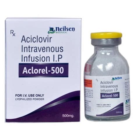 Aciclovir Intravenous Infusion Packaging Size Box At Rs Piece In