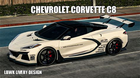 Make A Lbwk Livery For My Chevrolet Corvette C Car Parking