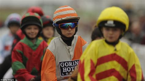 Children Riding Shetland Ponies Storm Down The Home Straight In A