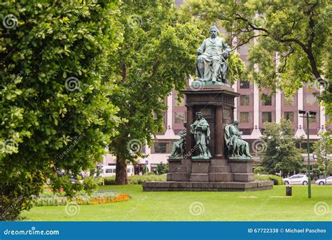 Ferenc Deak Statue Stock Photo Image Of Bronze Statue