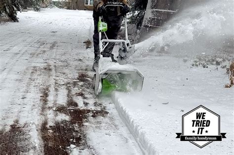 Greenworks Snow Blower Review | Family Handyman