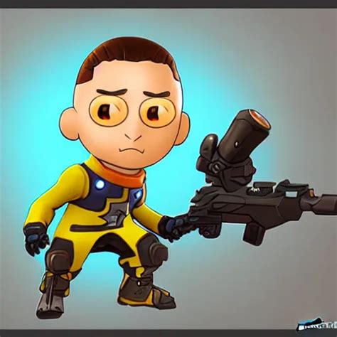 Stewie Overwatch Hero Concept Character Trending On Stable Diffusion