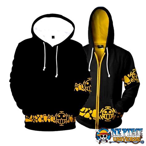 One Piece Hoodie Trafalgar Law 3d Hoodie Zip Hoodie One Piece