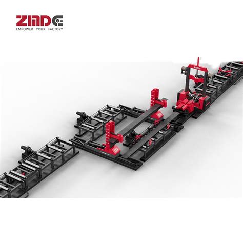 Zmde Advanced H Beam Welding Technology H Beam Line Assembly Welding