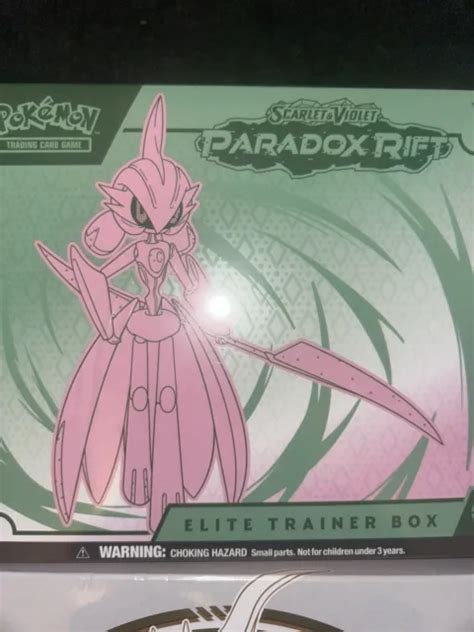 POKEMON SCARLET Violet Paradox Rift Sealed Elite Trainer Box Iron