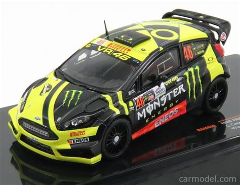 Ixo Models Ram Scale Ford England Fiesta Rs Wrc Monster N