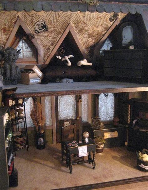 Inside Witch Hut Dolls House Interiors Doll House Haunted Dollhouse