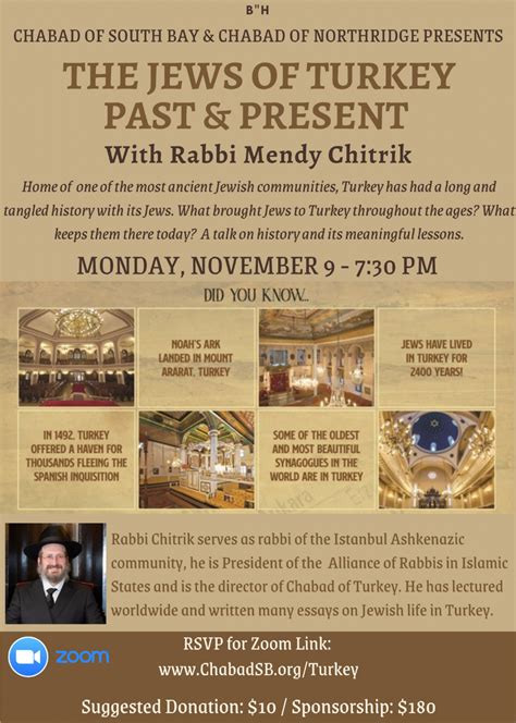 Jews Of Turkey Lecture