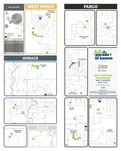 Fall Parade Of Homes Map 2022 By Home Builders Association Of F M Issuu