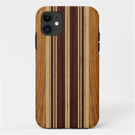 Nalu Lua Faux Koa Wood Surfboard Iphone 5 Cases Zazzle