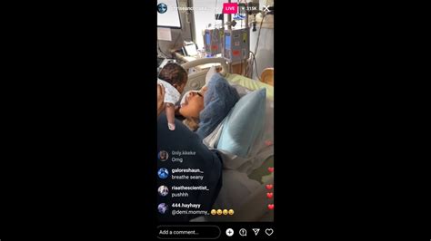 Chrisean Rock Gives Birth To Bluefaces Baby Live On Instagram YouTube