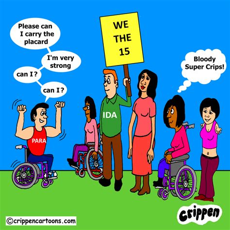 Crippen Hears That International Organisation Of Disabled People Is Involved In Wethe15 Campaign