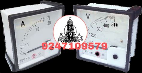 Analogue Meter For Industrial Square At Rs 195number In Hyderabad Id 21921505330