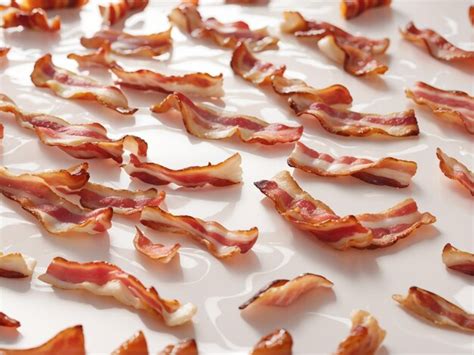 Premium Photo Cooked Bacon Slices Isolated On Transparent Or White