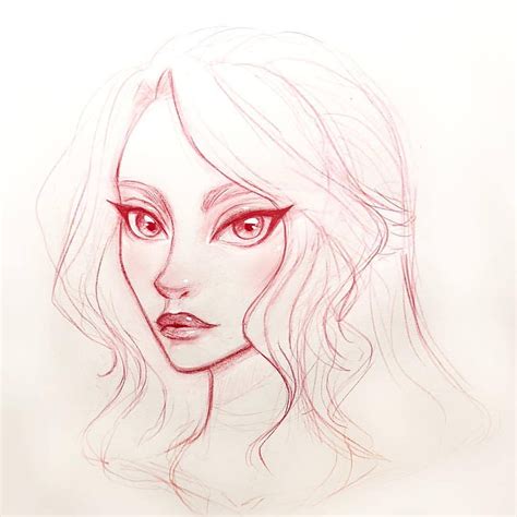 Anime Face Sketch Girl Women Face Sketch Hd Phone Wallpaper Pxfuel