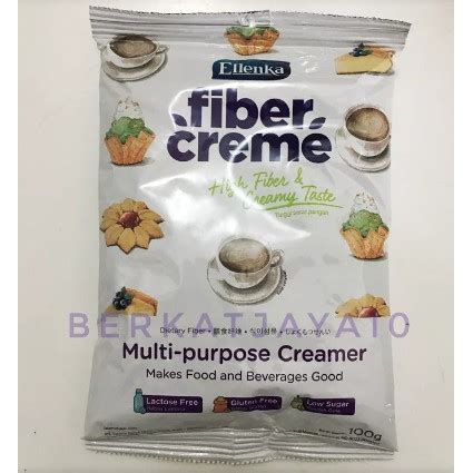 Jual Fiber Cream Ellenka Sachet 100 Gram Krimer Pengganti Santan